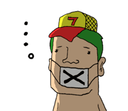 The freedom people sticker #13397323