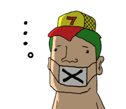 The freedom people sticker #13397323