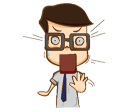 Student kub sticker #13397944