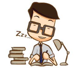 Student kub sticker #13397945