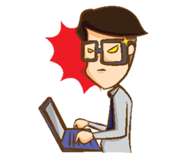 Student kub sticker #13397949