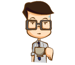 Student kub sticker #13397952