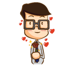 Student kub sticker #13397956