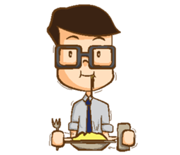 Student kub sticker #13397957