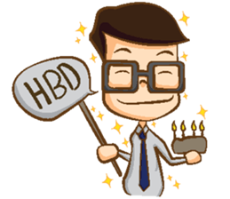 Student kub sticker #13397970