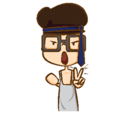 Student kub sticker #13397973