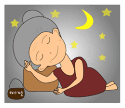 Grand mother Gang sticker #13398253