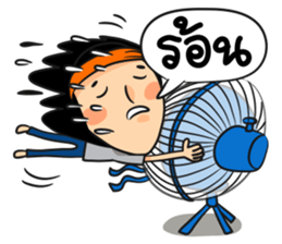 mom's happy sticker #13398348