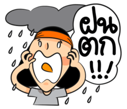 mom's happy sticker #13398349