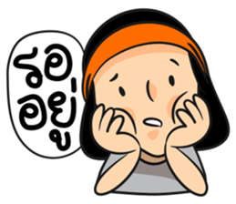 mom's happy sticker #13398356