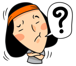 mom's happy sticker #13398363