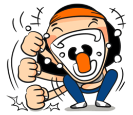 mom's happy sticker #13398365