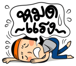 mom's happy sticker #13398372