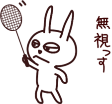The rabbit which sulked 2 sticker #13398605