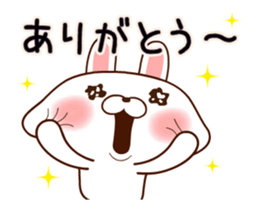 Dependent rabbit3 sticker #13398823