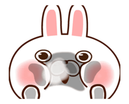 Dependent rabbit3 sticker #13398824