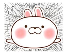 Dependent rabbit3 sticker #13398827