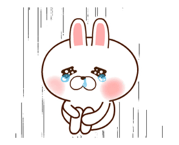 Dependent rabbit3 sticker #13398831