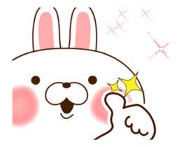 Dependent rabbit3 sticker #13398833