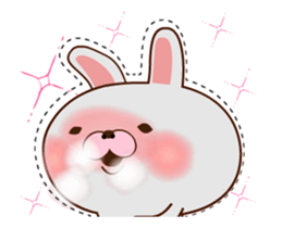 Dependent rabbit3 sticker #13398834