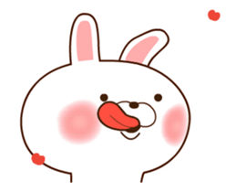 Dependent rabbit3 sticker #13398836