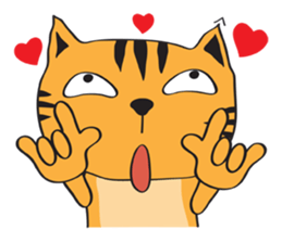 Tiger cry sticker #13398914