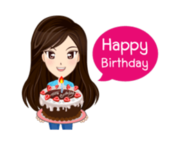 working woman "Minpat" sticker #13399149