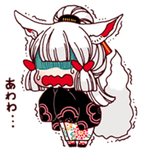 YOUKAI-Girl Sticker sticker #13399423