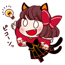 YOUKAI-Girl Sticker sticker #13399429