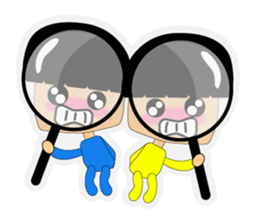 Square Twins - we are shy ~ sticker #13399691