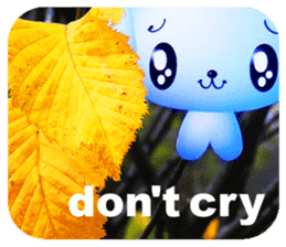 Please don't cry. sticker #13399774