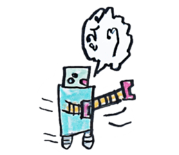 Real Robot sticker #13399909