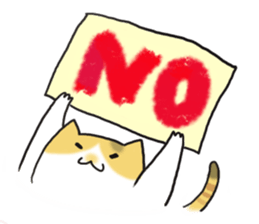 pork floss & gray baby sticker #13400359