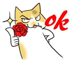 pork floss & gray baby sticker #13400360