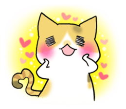 pork floss & gray baby sticker #13400366