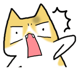 pork floss & gray baby sticker #13400376