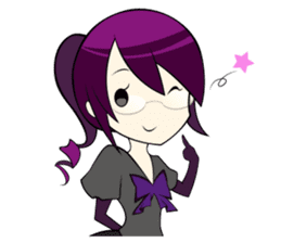 Gakusei komyu dot nagoya characters sticker #13400791