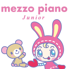 สติ๊กเกอร์ไลน์ Mezzo Piano Junior Berrie's Sticker