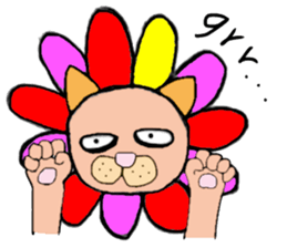 Floral man sticker #13401057