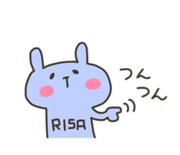 RISA chan 4 sticker #13402493
