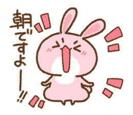 love rabbit very cute sticker #13402833