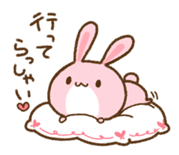 love rabbit very cute sticker #13402836