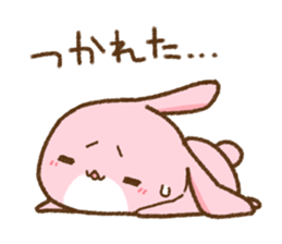 love rabbit very cute sticker #13402841
