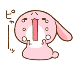 love rabbit very cute sticker #13402856