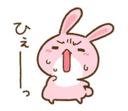 love rabbit very cute sticker #13402861