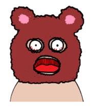 Move !! face only costume sticker. sticker #13402871