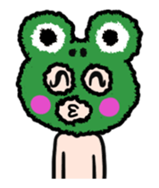 Move !! face only costume sticker. sticker #13402875