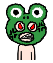 Move !! face only costume sticker. sticker #13402876