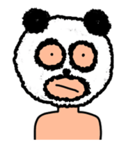 Move !! face only costume sticker. sticker #13402878