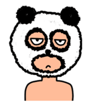 Move !! face only costume sticker. sticker #13402881